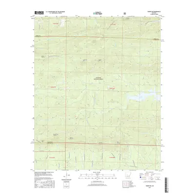 2017 Map of Paron SW, 2017 Print