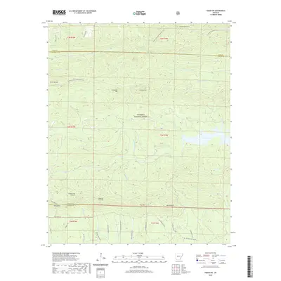2020 Map of Paron SW, 2020 Print