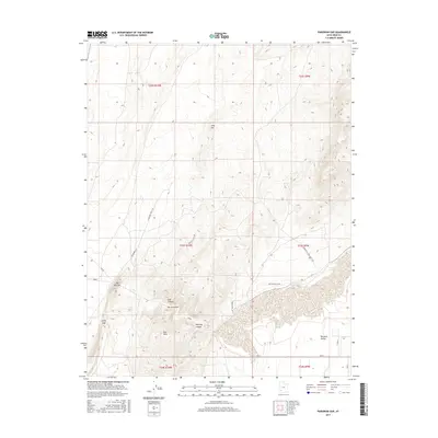 2017 Map of Parowan Gap, 2017 Print
