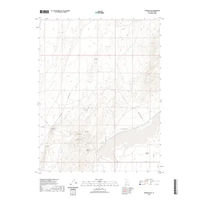 2020 Map of Parowan Gap, 2020 Print
