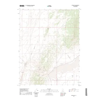 2023 Map of Parowan Gap, 2023 Print