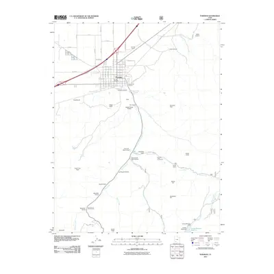 2011 Map of Parowan, 2011 Print