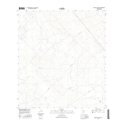 2016 Map of Parrilla Creek NE, 2016 Print