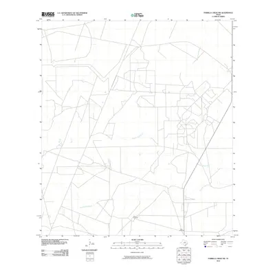 2010 Map of Parrilla Creek NW, 2010 Print