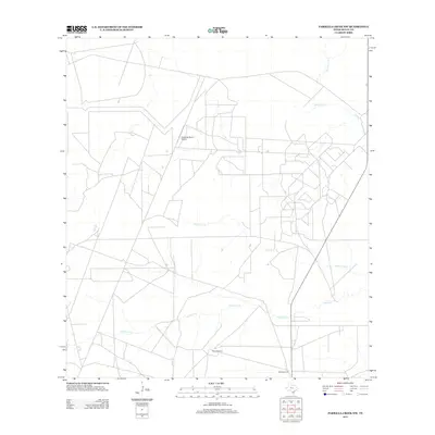 2013 Map of Parrilla Creek NW, 2013 Print