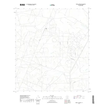 2019 Map of Parrilla Creek NW, 2019 Print