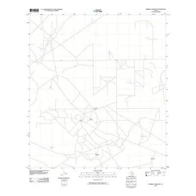 2010 Map of Parrilla Creek SE, 2010 Print