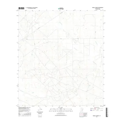 2016 Map of Parrilla Creek SE, 2016 Print