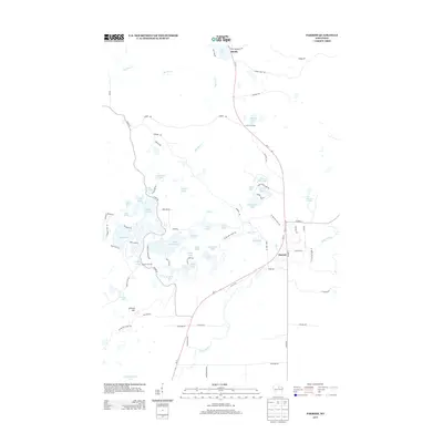 2013 Map of Parrish, 2013 Print