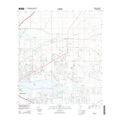 2015 Map of Parrish, 2015 Print