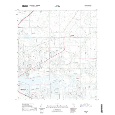 2018 Map of Parrish, 2018 Print