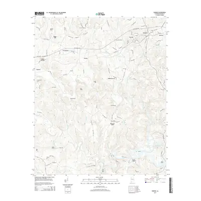 2014 Map of Parrish, 2014 Print