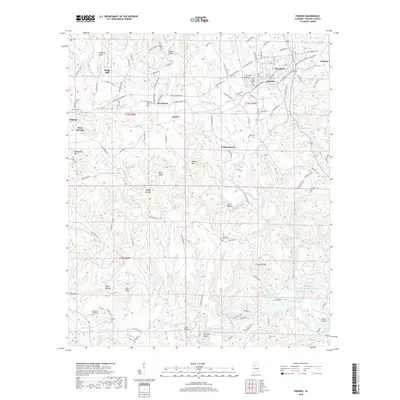 2018 Map of Parrish, 2018 Print