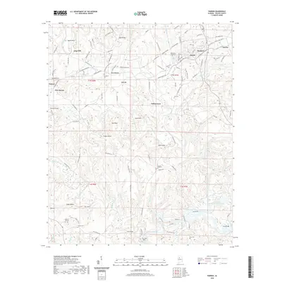 2020 Map of Parrish, 2020 Print