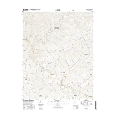 2016 Map of Parrot, 2016 Print