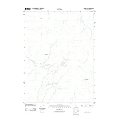2011 Map of Parrot Peak, 2011 Print