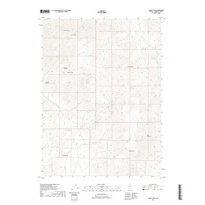 2018 Map of Parrot Peak, 2018 Print
