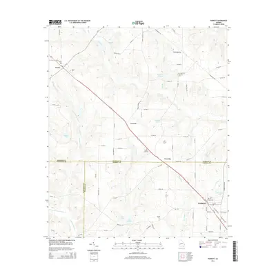 2014 Map of Parrott, 2014 Print