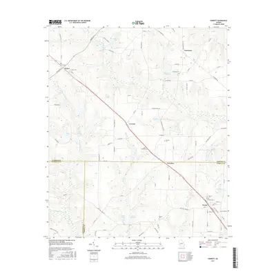 2017 Map of Parrott, 2017 Print