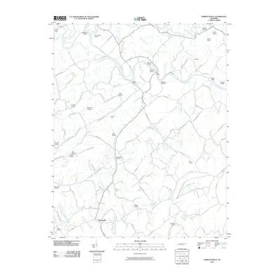2010 Map of Parrottsville, 2010 Print