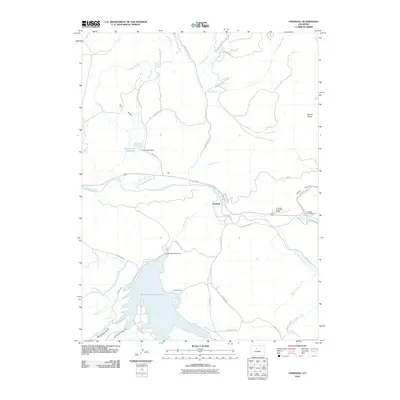 2010 Map of Parshall, 2010 Print