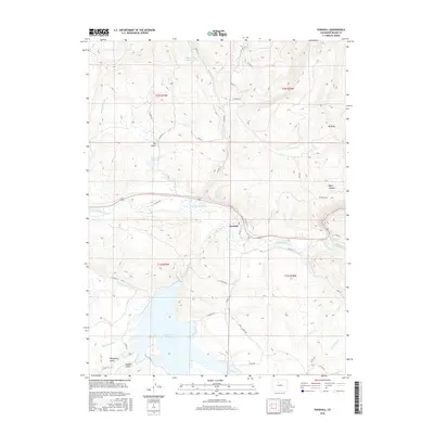 2016 Map of Parshall, 2016 Print