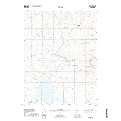 2019 Map of Parshall, 2019 Print