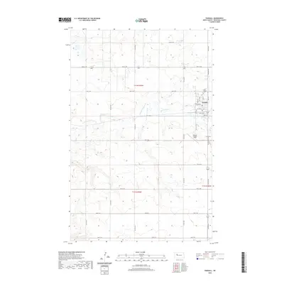 2020 Map of Parshall, 2020 Print