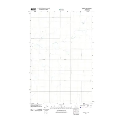 2011 Map of Parshall NE, 2011 Print