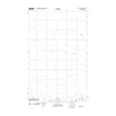 2011 Map of Parshall SE, 2011 Print