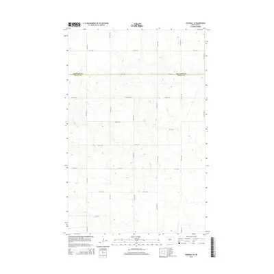 2014 Map of Parshall SE, 2014 Print
