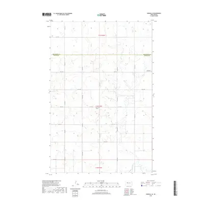 2018 Map of Parshall SE, 2018 Print