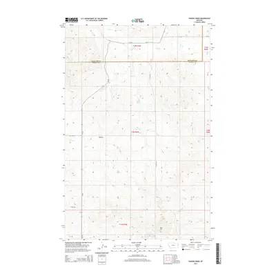 2014 Map of Parson Creek, 2014 Print