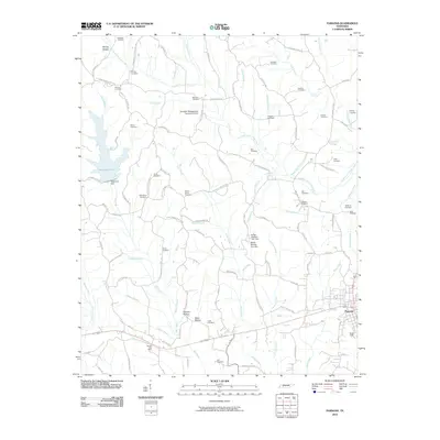 2010 Map of Parsons, 2010 Print
