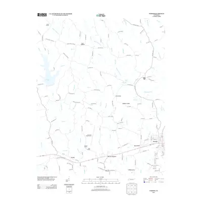 2013 Map of Parsons, 2013 Print