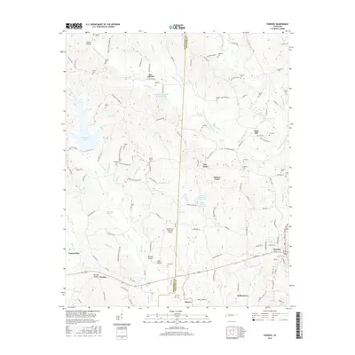2016 Map of Parsons, 2016 Print