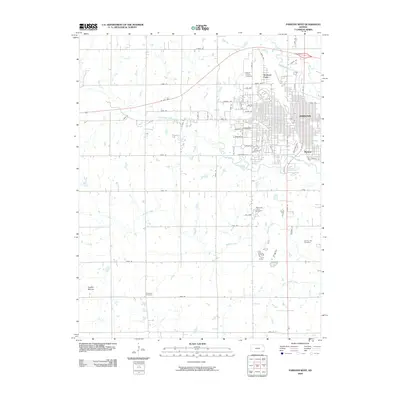 2009 Map of Parsons West, 2009 Print