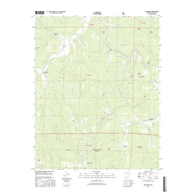 2017 Map of Parthenon, 2017 Print