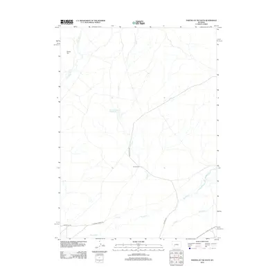 2012 Map of Parting of the Ways, 2012 Print
