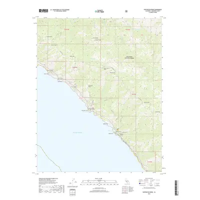 2018 Map of Partington Ridge, 2018 Print