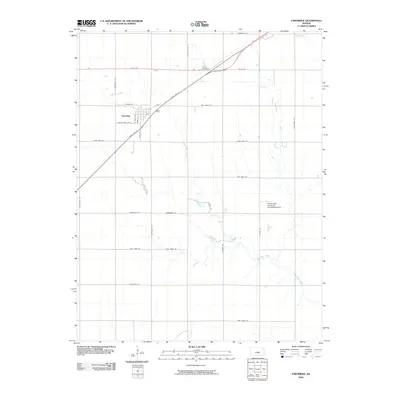 2009 Map of Partridge, 2009 Print