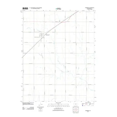 2012 Map of Partridge, 2012 Print
