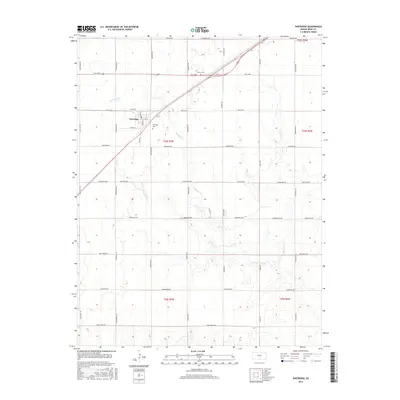 2015 Map of Partridge, 2015 Print