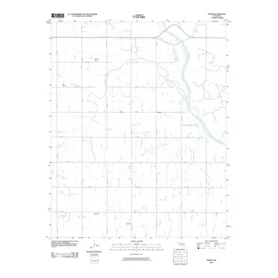 2010 Map of Parvin, 2010 Print