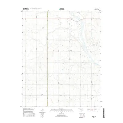 2016 Map of Parvin, 2016 Print