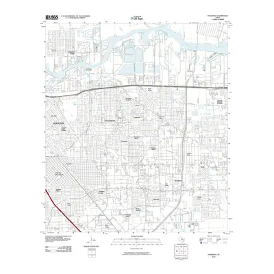 2010 Map of Pasadena, 2010 Print