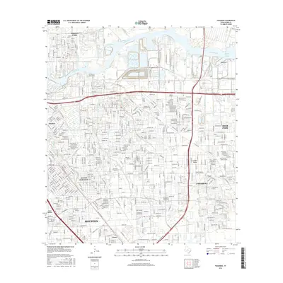 2016 Map of Pasadena, 2016 Print