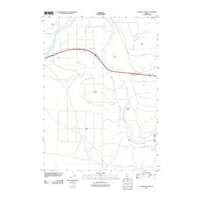 2010 Map of Pasadena Valley, 2010 Print