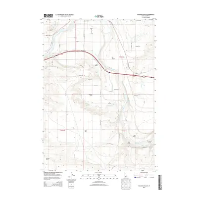 2013 Map of Pasadena Valley, 2013 Print