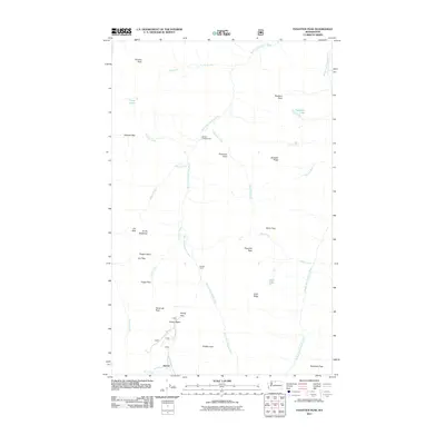 2011 Map of Pasayten Peak, 2011 Print